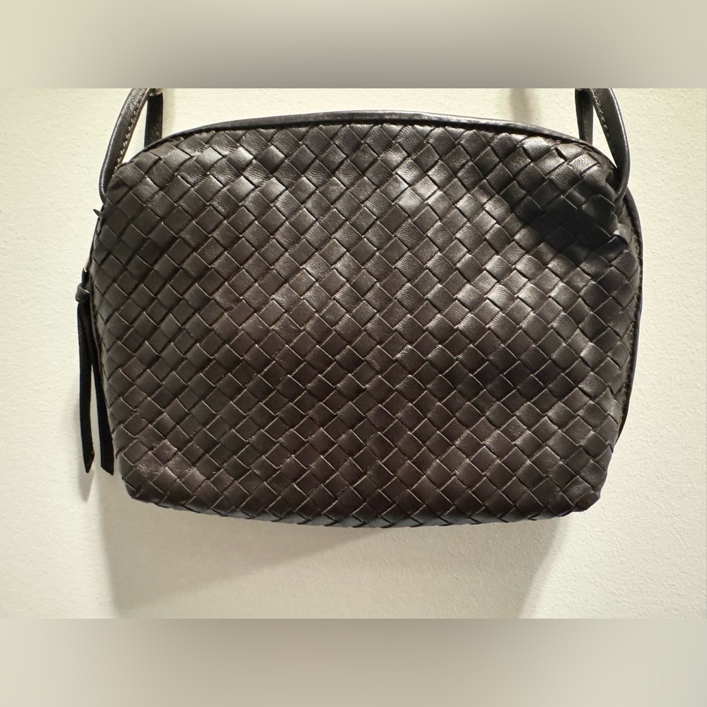 Milaner Paula woven crossbody bag